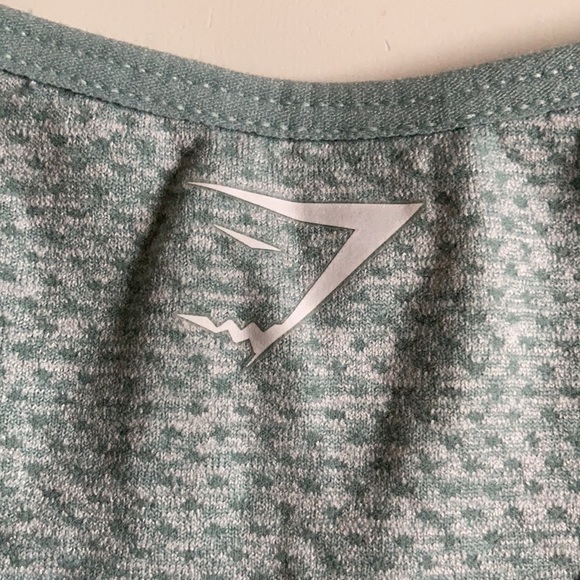 EUC Gymshark Vital Seamless Leggings Bra Set Size XS Light Green Marl Matching - Picture 15 of 16